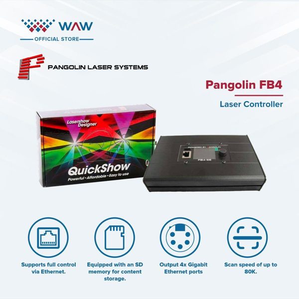 Pangolin FB4 External Laser Show System Software Laser