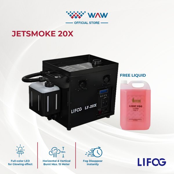 Special Effect Jet Smoke 20x + Liquid 20x – Paket Lengkap Event & Konser
