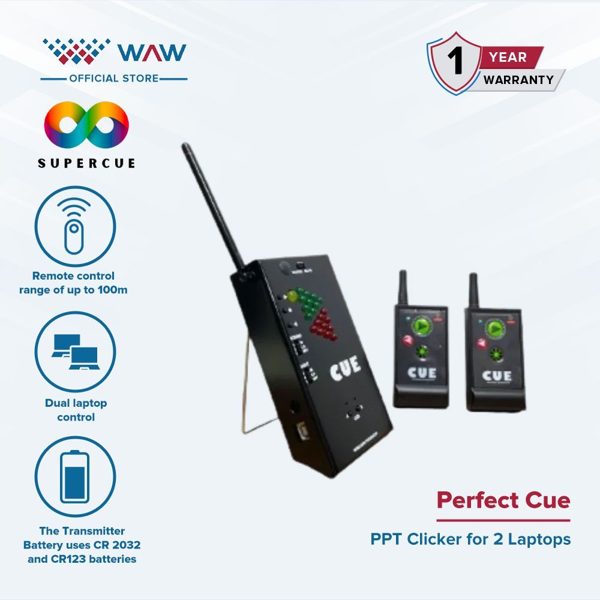 Perfect Cue/Laser Pointer/Perfect Cue PPT Controller/Remote Control/Remot Presentasi