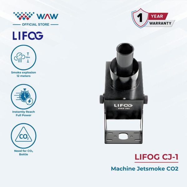 Lifog CJ-1 Machine Jetsmoke C02 Jangkauan asap 12 meter