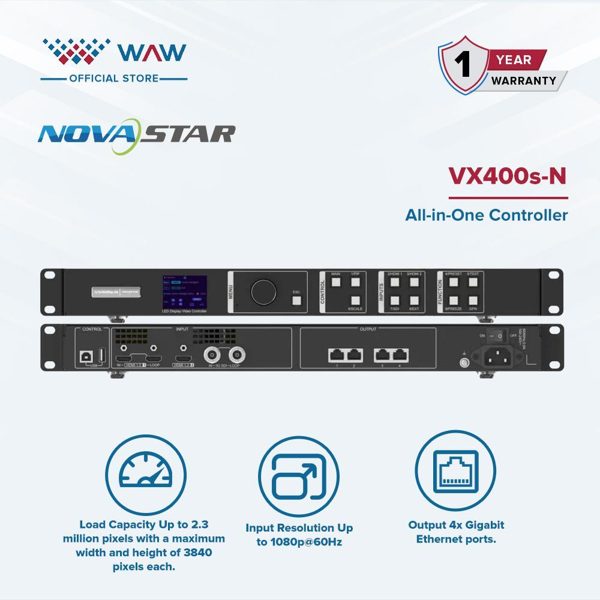 Novastar VX400 LED Screen Controller