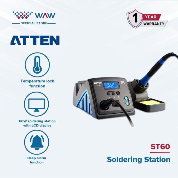 ATTEN ST60 60W SMD Digital Solder Station Original